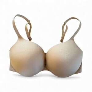 SKIMS Ultimate Teardrop Push-Up Bra Nude Size 36DD EUC